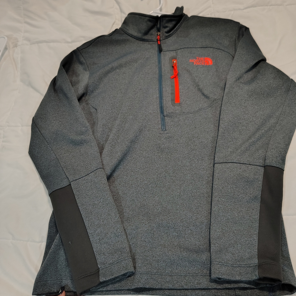 The North Face Men's Charcoal and Black Performance Jacket